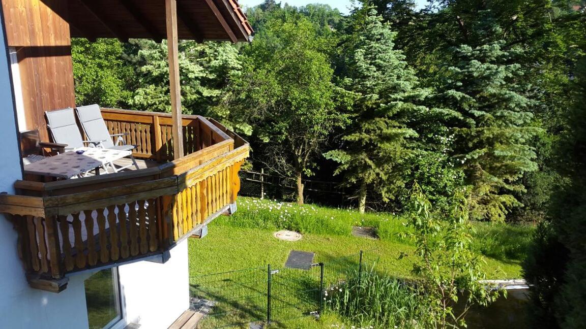 Ferienhaus Am Schleifenbach Saalfeld Saale Exterior foto