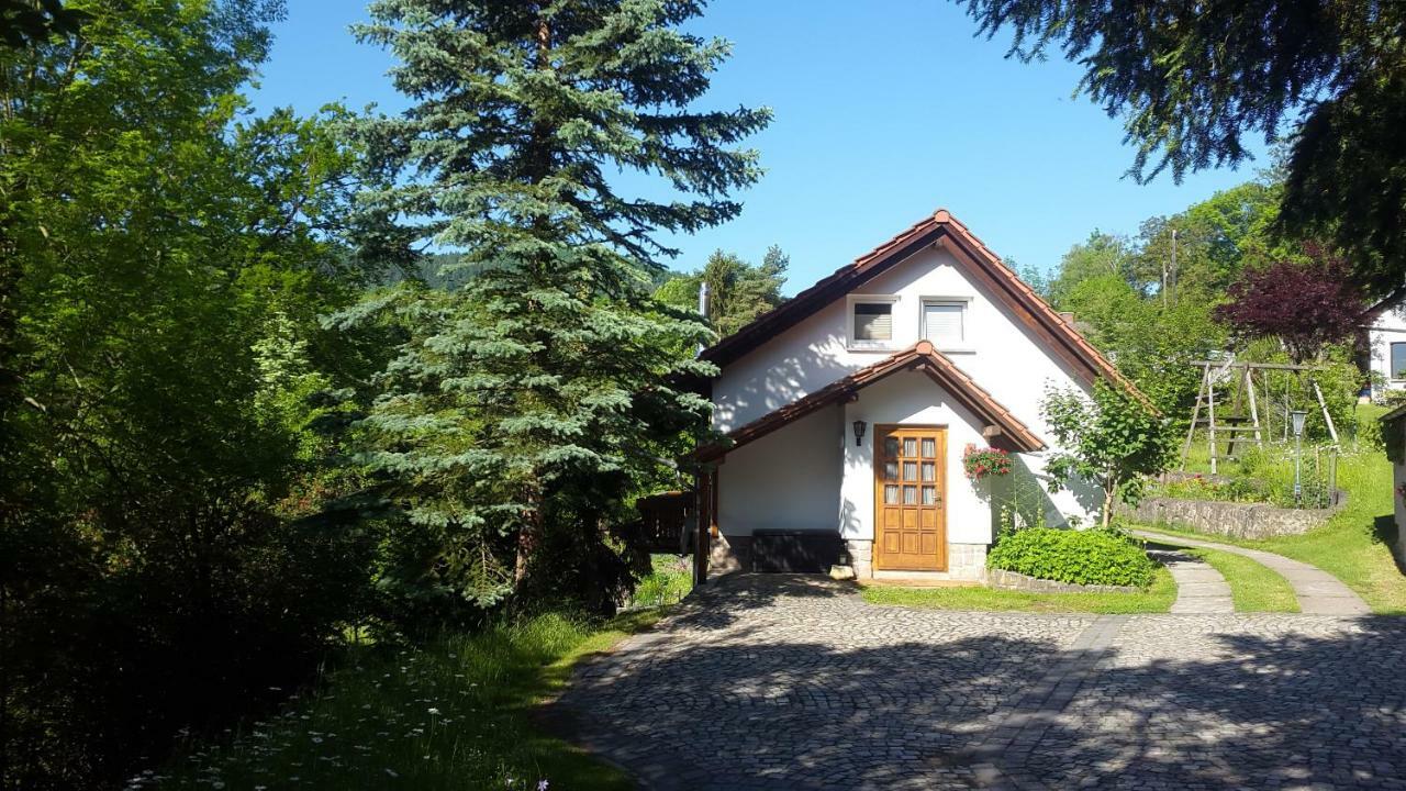 Ferienhaus Am Schleifenbach Saalfeld Saale Exterior foto